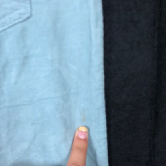 Sperry Womens Jeans Light Blue Corduroy Mid Rise Straight 100% Cotton 28 - Picture 11 of 13